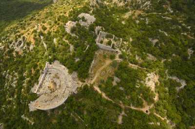 Termessos, Tiyatro, Meclis Binası, Agora ve Sarnıçlar, Antalya