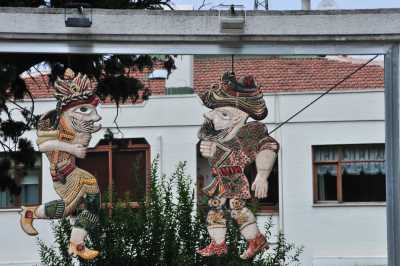 Karagöz ve Hacıvat Anıtı Osmangazi/Bursa, Bursa Valiliği arşivinden 2012 yılında alınmıştır.