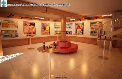 Güzel Sanatlar Galerisi Sergi Salonu(Proje Sonrası Görüntü)