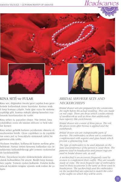 Amasya Valiliği İğne Oyaları Kitabı