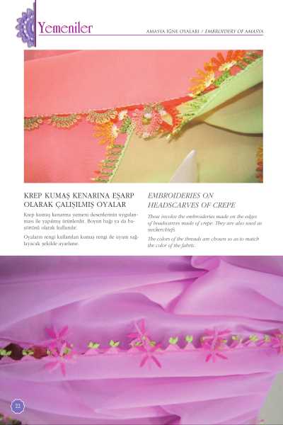 Amasya Valiliği İğne Oyaları Kitabı