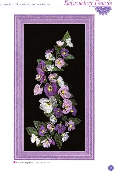 Amasya Valiliği İğne Oyaları Kitabı