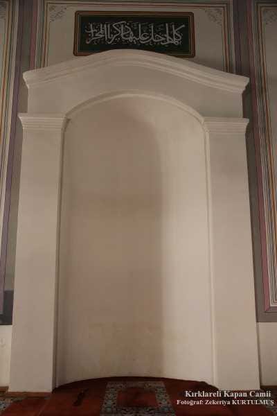 Kırklareli Kapan Camii (M. 1640)