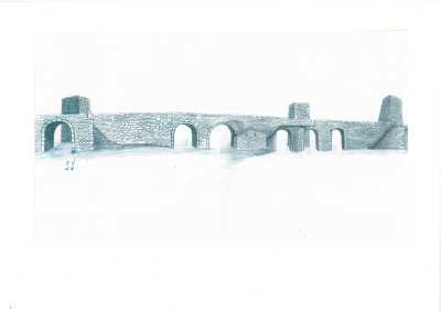 Batı Surları Restitüsyon-(Sinop Arkeoloji Müzesi Müdürlüğü Arşivi)