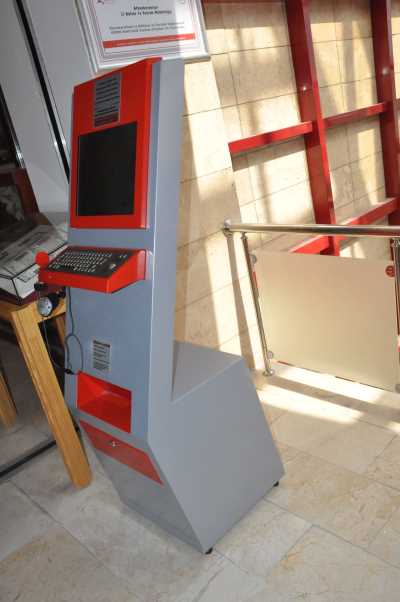 'Afyonkarahisar'ın Turistik Değerlerinin Kiosk tanıtım Cihazları ile Tanıtılması' konulu proje kapsamında 18 ayrı mekana yerleştirilen KİOSK CİHAZI- Metin Ünal