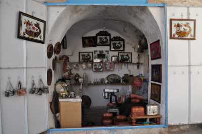 Bakırcılar Çarşısı-Bakır Ustası ve Bakırcı Dükkanı, Fotoğraf: Baki ATEŞ