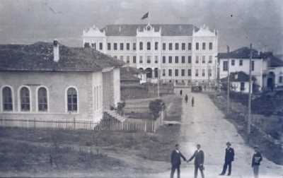 1930'lu yıllarda Bolu kent meydanı 