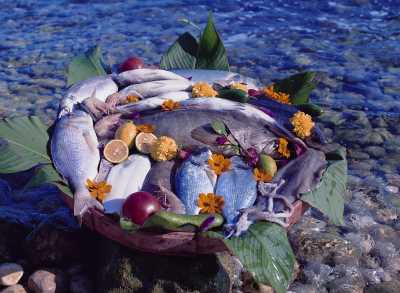 Mersin Deniz Ürünleri (Fotoğraf: Mersin İl Kültür ve Turizm Müdürlüğü Arşivi)