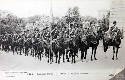 1914 Türk Mızraklı Süvarileri