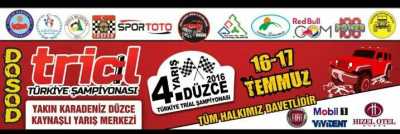 Türkiye Trial 4.Ayak Yarışları Düzce