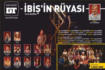  Antalya Devlet Tiyatrosu, İbiş'in Rüyası Tiyatro Oyunu