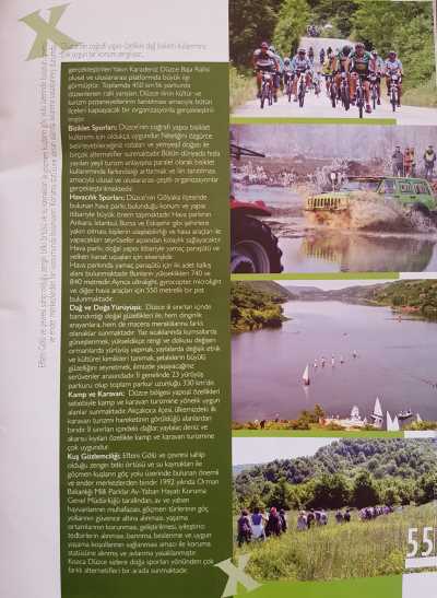 Extreme Outdoor Doğa Sporları Dergisi ilk sayısında Düzce’ye Geniş Verdi…