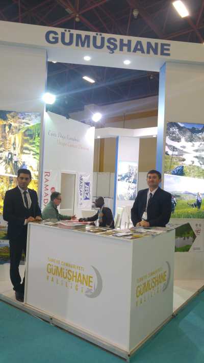 GÜMÜŞHANE HESTOUREX DÜNYA SAĞLIK VE SPOR KONGRE VE FUARI’NDA TANITILDI ( 6-9 NİSAN 2017) 