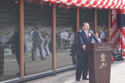 Antalya, Karaalioğlu Parkı Merkez Turizm Danışma Bürosu Açılış Töreni