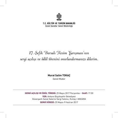  17. Şefik Bursalı Resim Yarışması