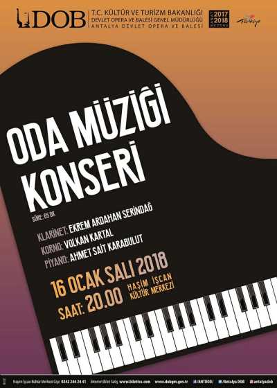 Piyanolu Oda Müziği Konseri 