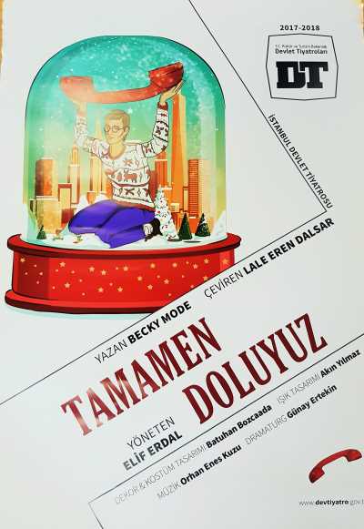İstanbul Devlet Tiyatrosu, 'Tamamen Doluyuz' oyununu Düzce’de sahneleyecek…