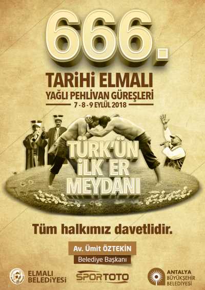 666. Tarihi Elmalı Yağlı Pehlivan Güreşleri, Antalya