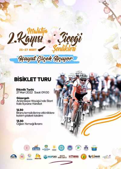 Malatya Kayısı Çiçeği Şenlikleri Bisiklet Turu