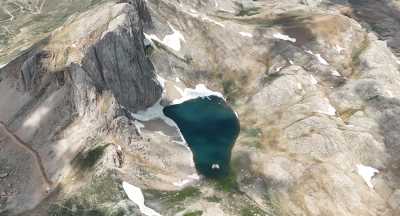 Buyer Dağı Buzul Gölü